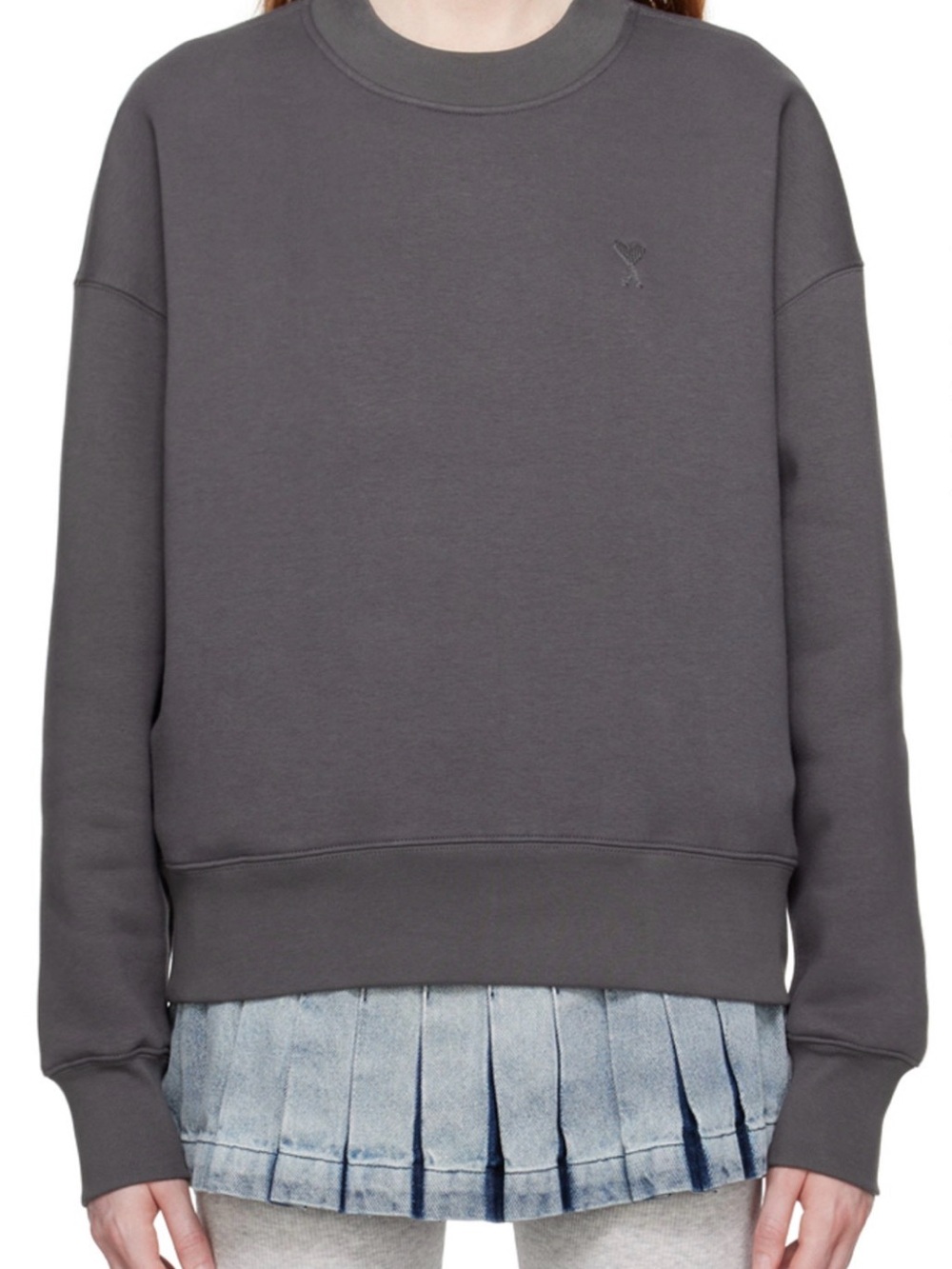Gray Ami de Coeur Sweatshirt